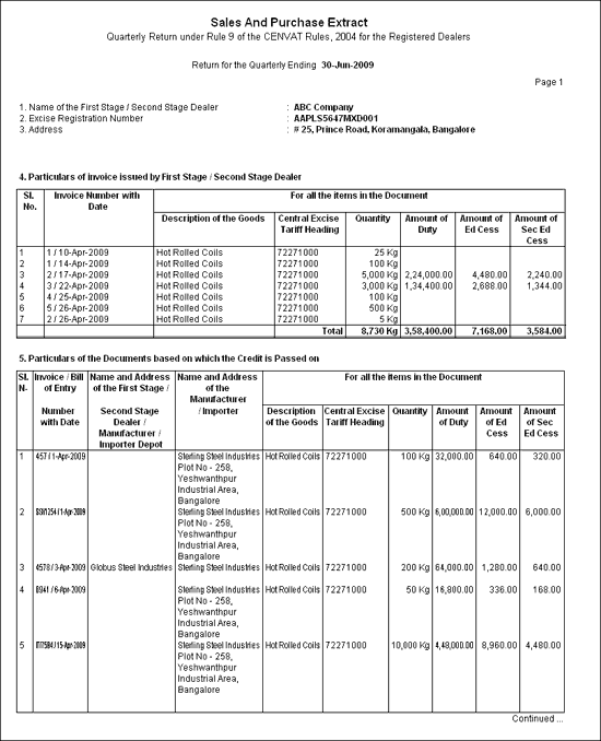 Extract Reports