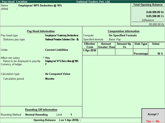 creating-nps-deduction-pay-head-for-employees-payroll