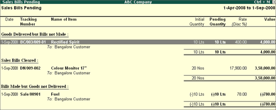 sales-bills-pending