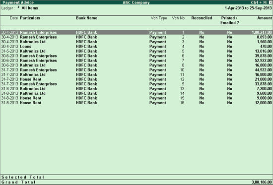 How to Check I have Paid intimation & Post Collection entries?