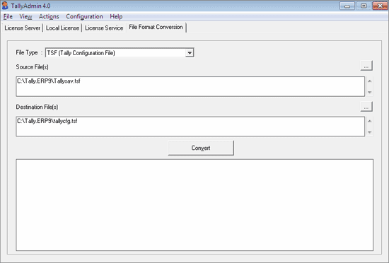 how to convert tally erp 9 data to tally 9