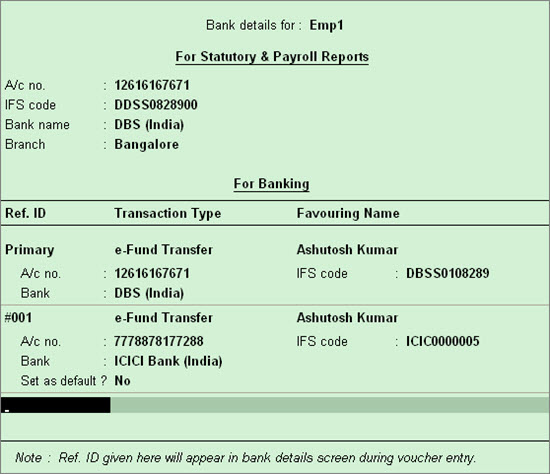 icici bank employee salary slip