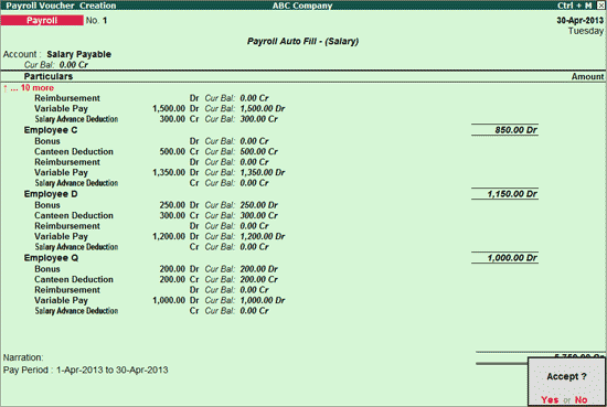 record-salary-payments-with-user-defined-pay-heads-payroll