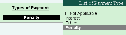 VAT Entries in Tally