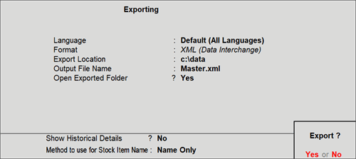Export Price List from One Company to Another
