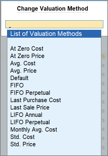valuation-method