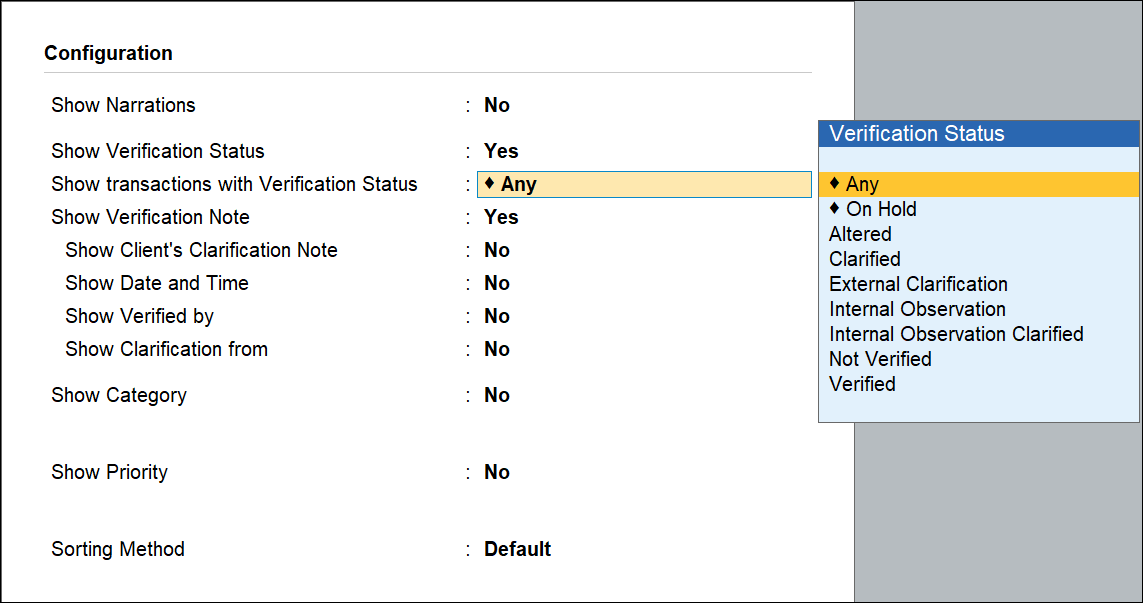 Verification Of Balances In TallyPrime TallyHelp