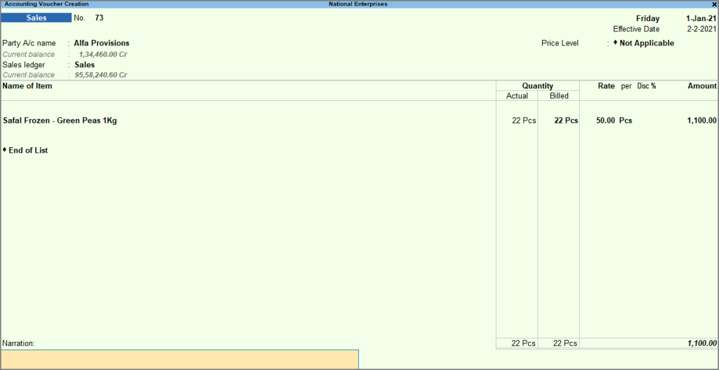 How to Use Voucher Types in TallyPrime TallyHelp