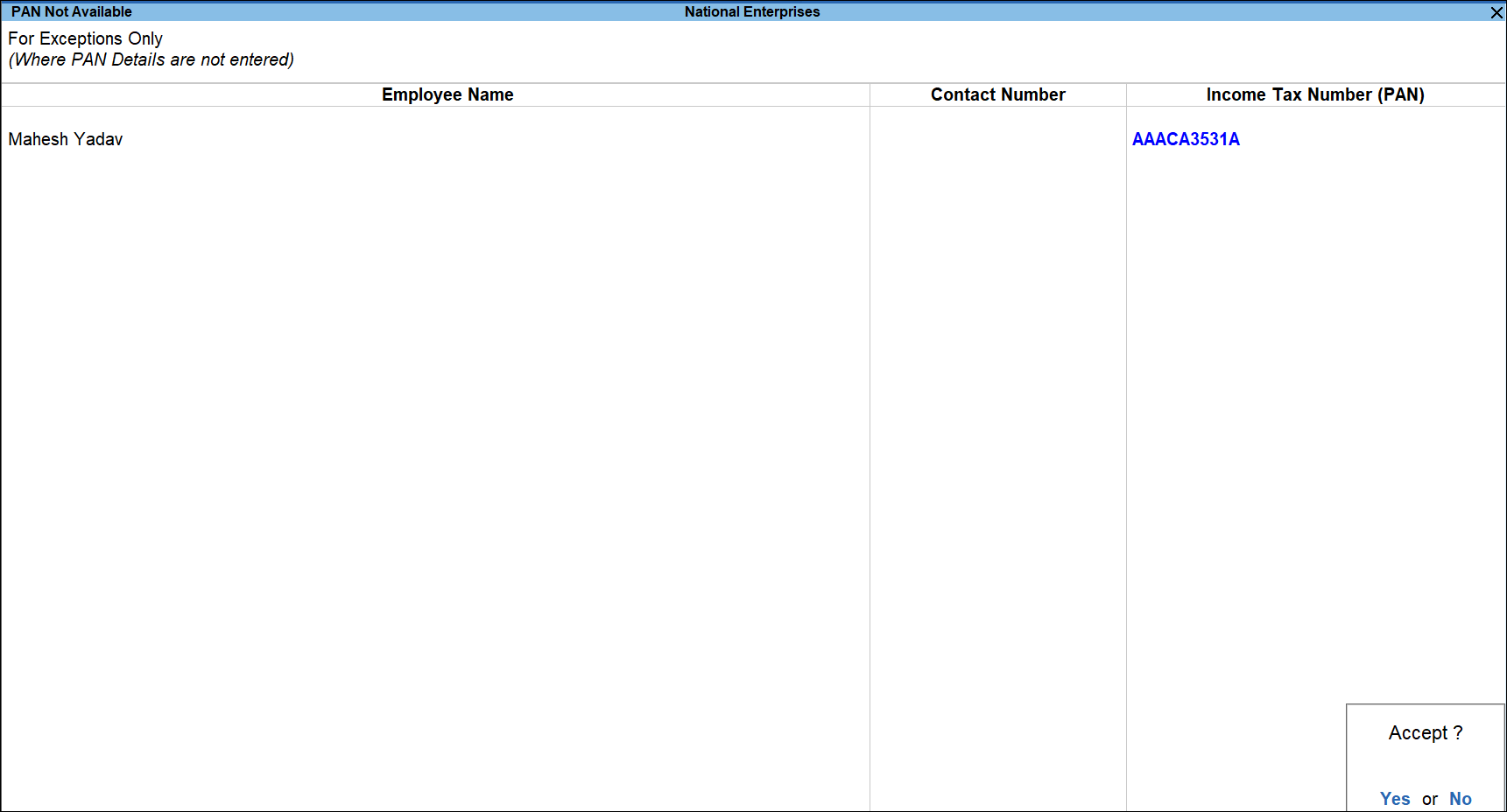 pan-not-available-report