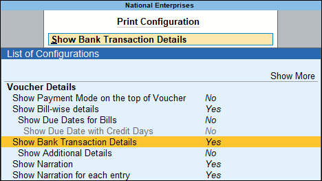 printing-bank-details-payment-tally