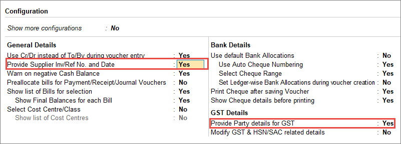 How To Enter Gst Expenses Bill In Tally Prime