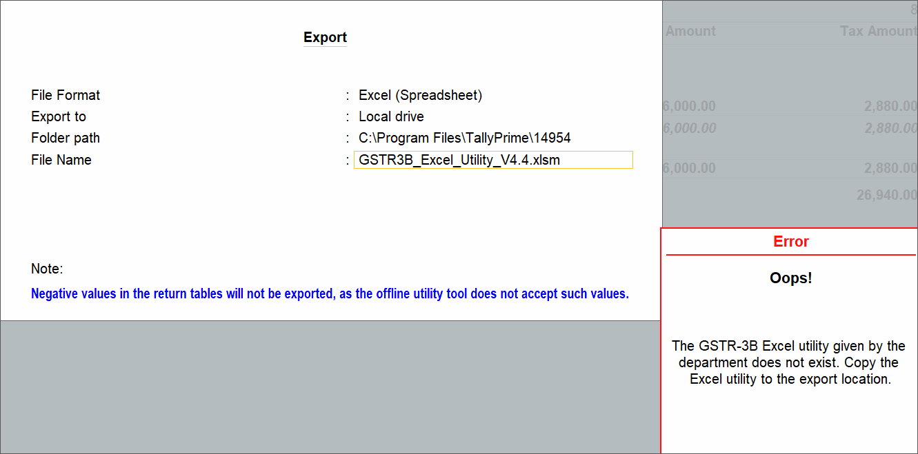 gstr function in sleek bill