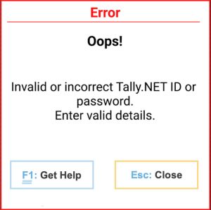 invalid-incorrect-password