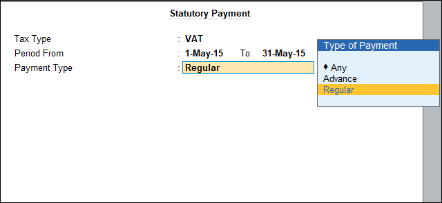 How to Record Payment Vouchers for VAT in TallyPrime TallyHelp