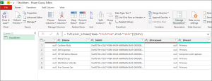 ODBC Query Editor