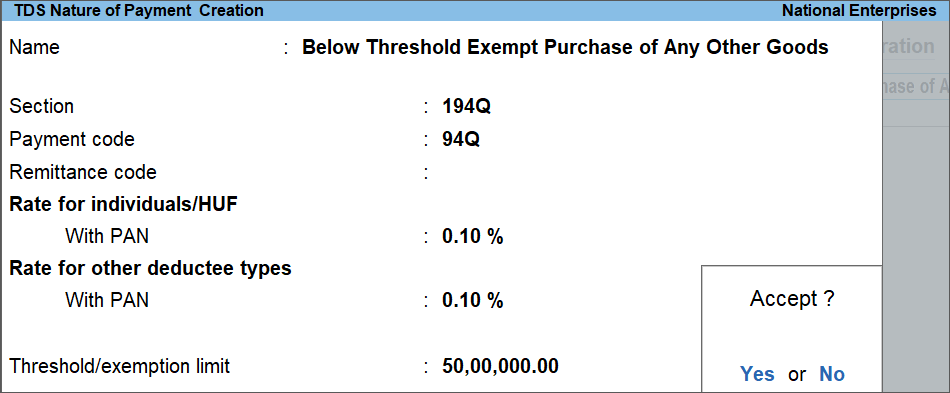 What Is Tds Deposit