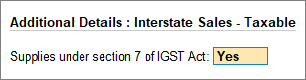 Section 7 of IGST Act
