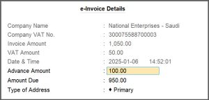 e-invoice-details-advance-amount