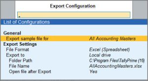 How to Import Data Using Sample Excel Files | TallyHelp