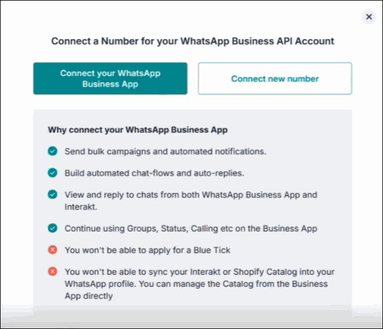 Connect Your WhatsApp Business App
