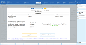 Eligibility Tally Data