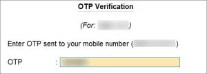 OTP Verification for Login