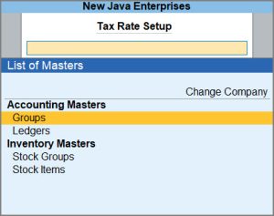 tax-rate-setup