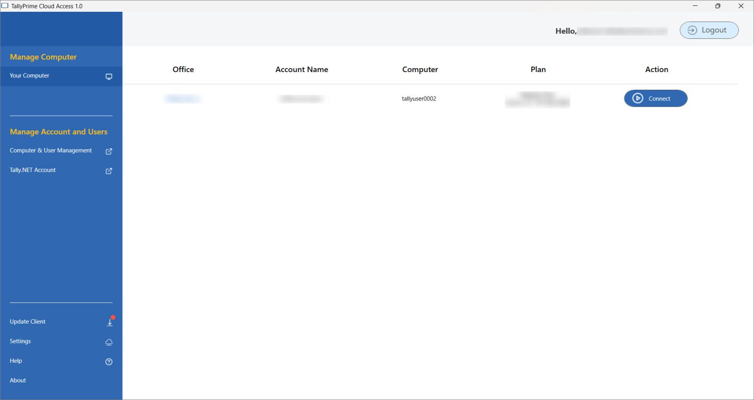 Getting Started with TallyPrime Cloud Access | TallyHelp