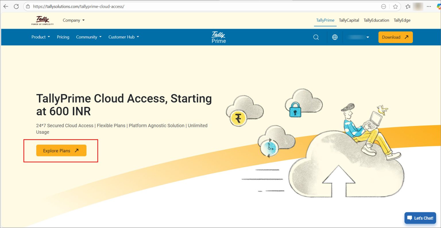 Getting Started with TallyPrime Cloud Access | TallyHelp