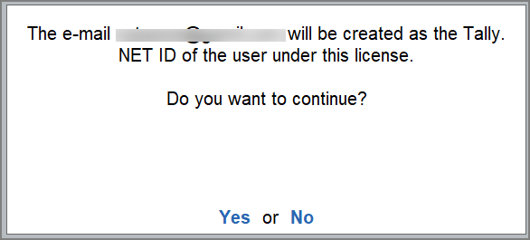 Log In to TallyDrive as a New Tally.NET User