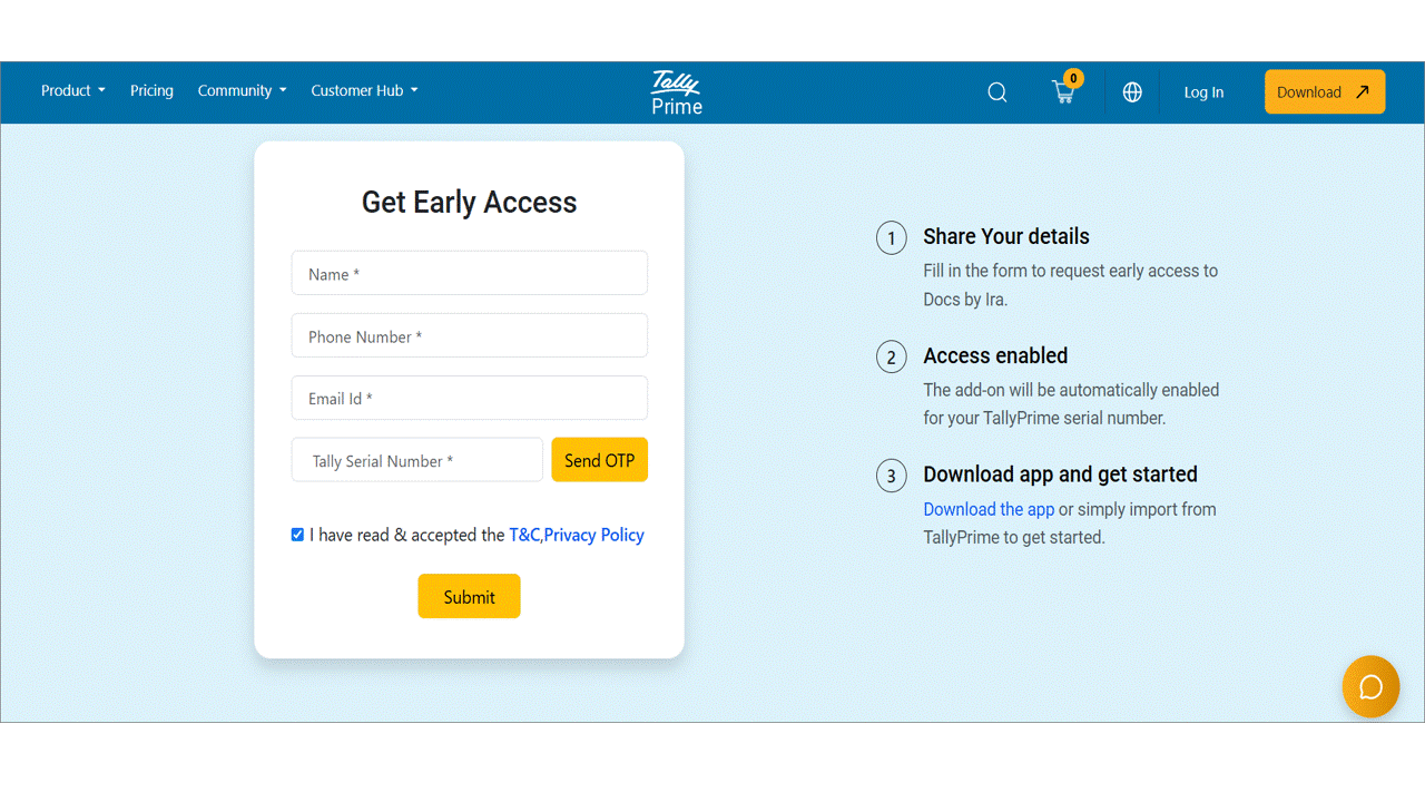 Register for Docs by Ira - GiF